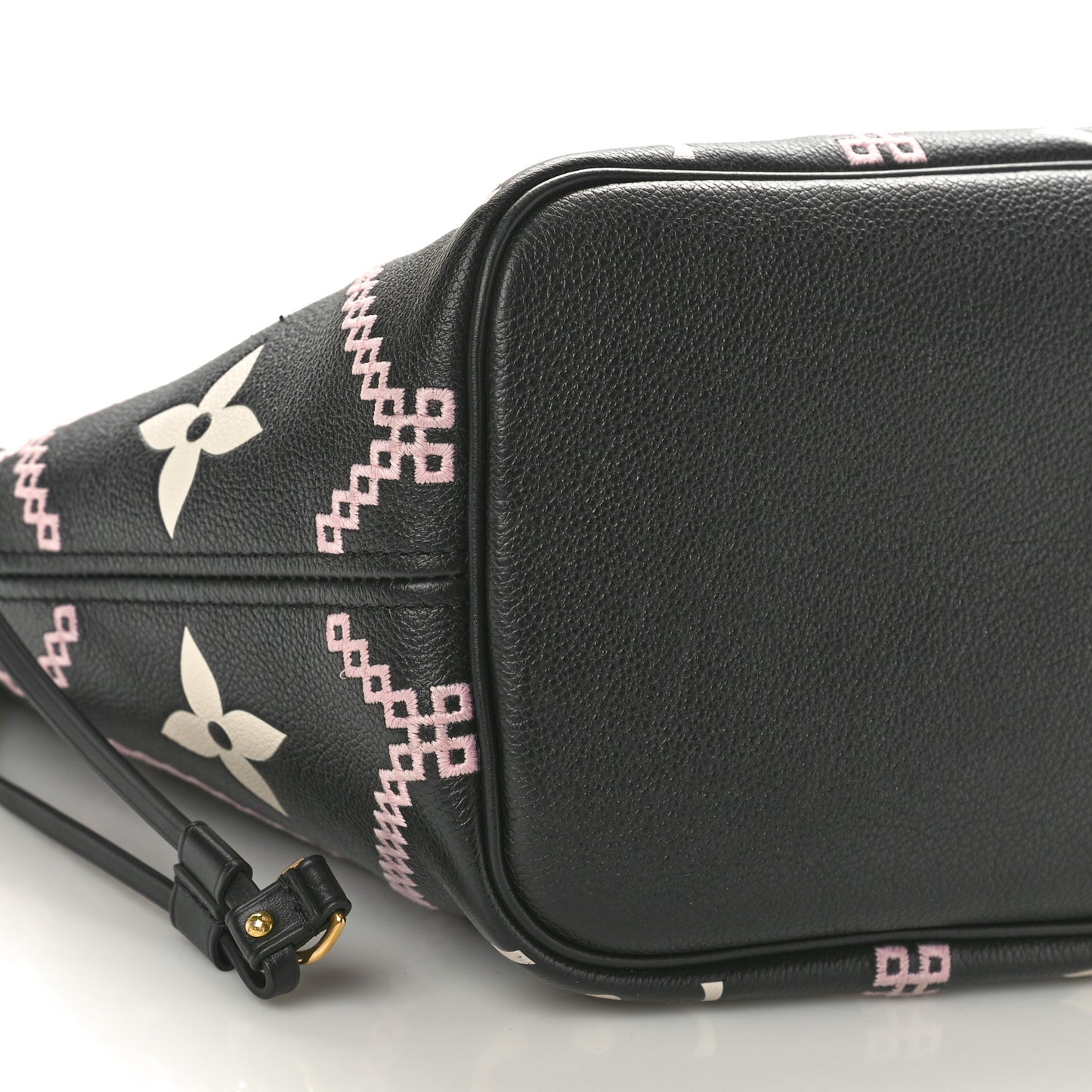 Empreinte Monogram Giant Broderies Neverfull MM Black