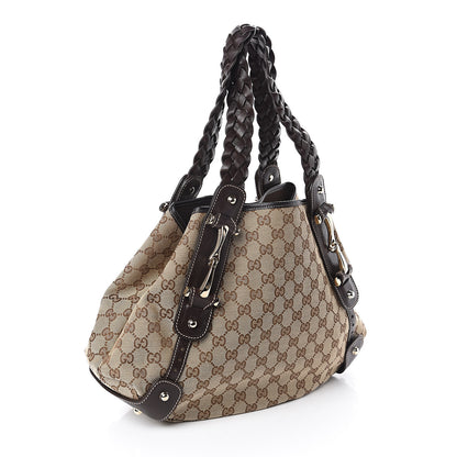 Gucci Monogram Small Pelham Shoulder Bag Dark Brown 2 of 8
