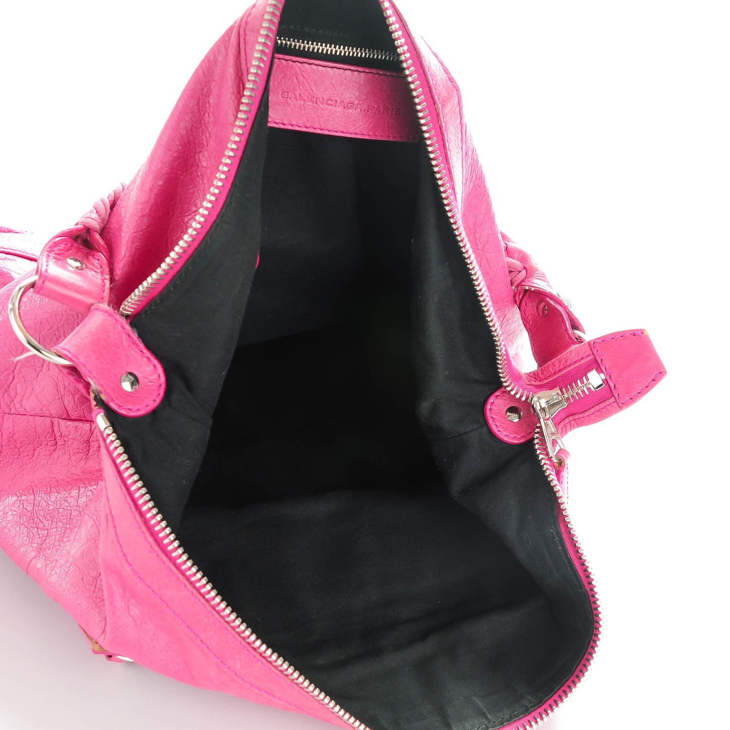 Balenciaga Agneau Giant 21 Silver Hardware Day Hobo Cyclamen Fucsia 5 of 8