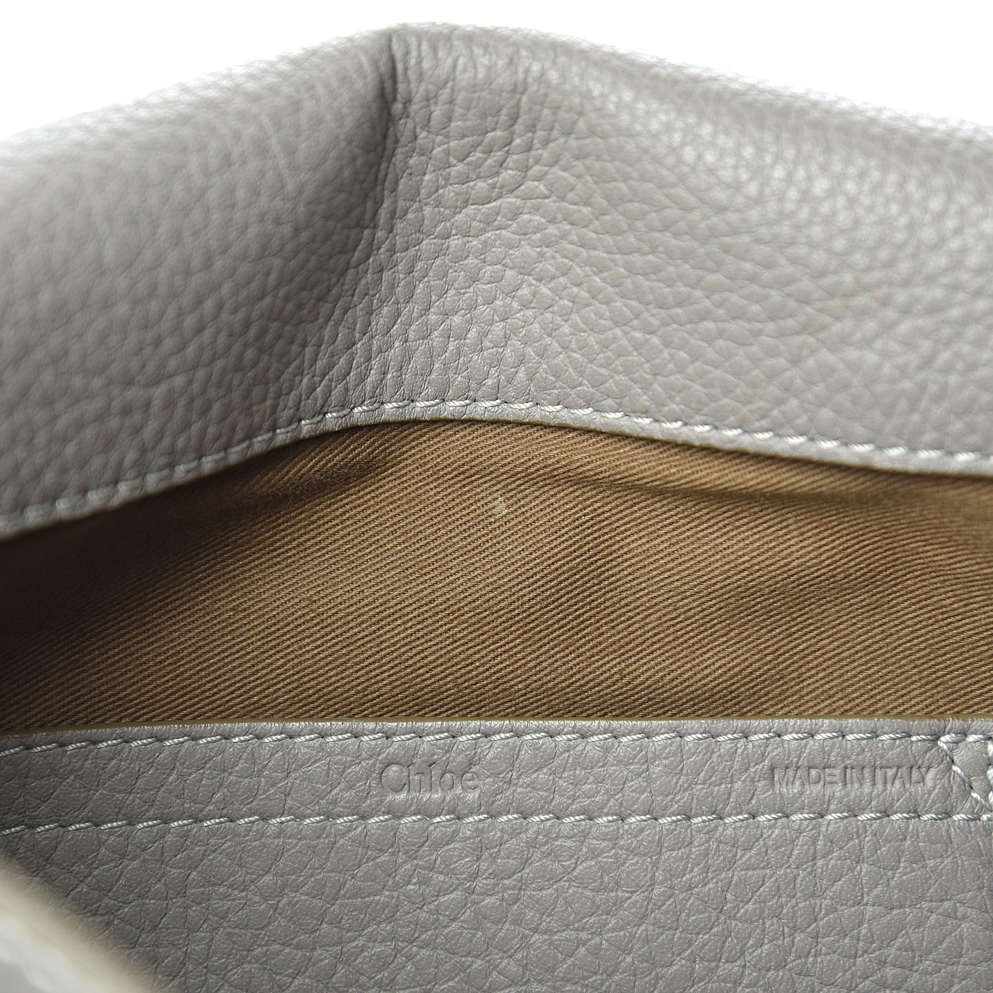 Calfskin Medium Marcie Round Crossbody Bag Cashmere Grey