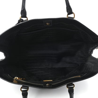 Prada Saffiano Lux Large Tote Nero Black 4 of 4