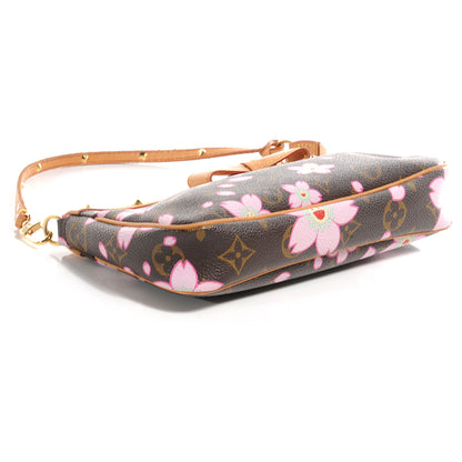 Louis Vuitton Monogram Cherry Blossom Pochette Accessories Brown 4 of 7