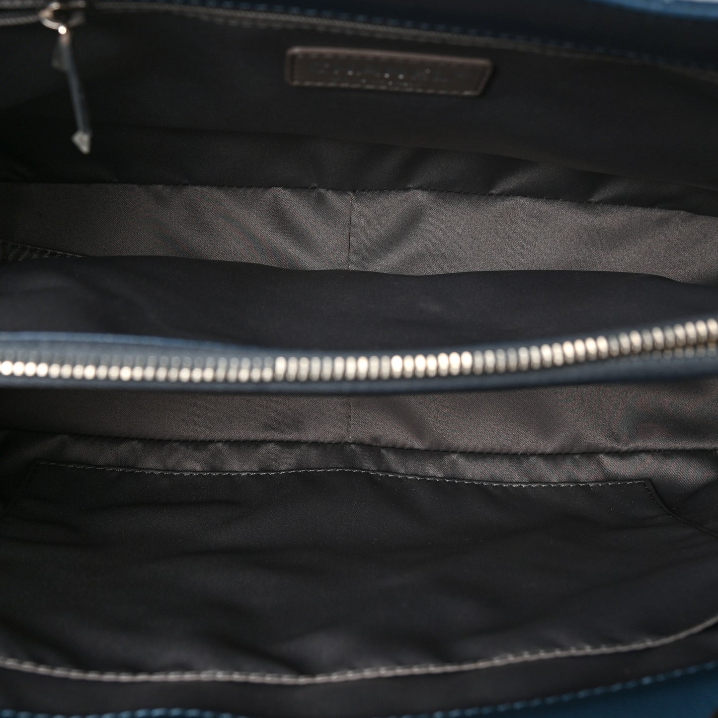 Caviar Quilted Grand Shopping Tote GST Blue