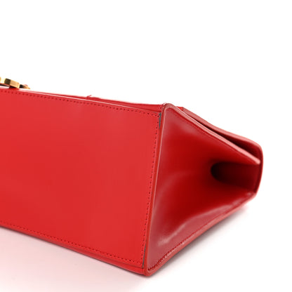Balenciaga Shiny Box Calfskin Medium Hourglass Top Handle Bag Bright Red 9 of 11