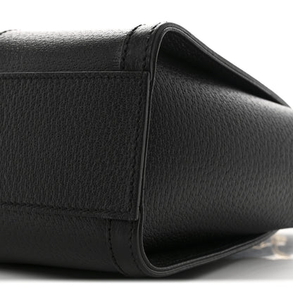 Gucci Textured Calfskin Web Small Ophidia Tote Bag Black 10 of 10