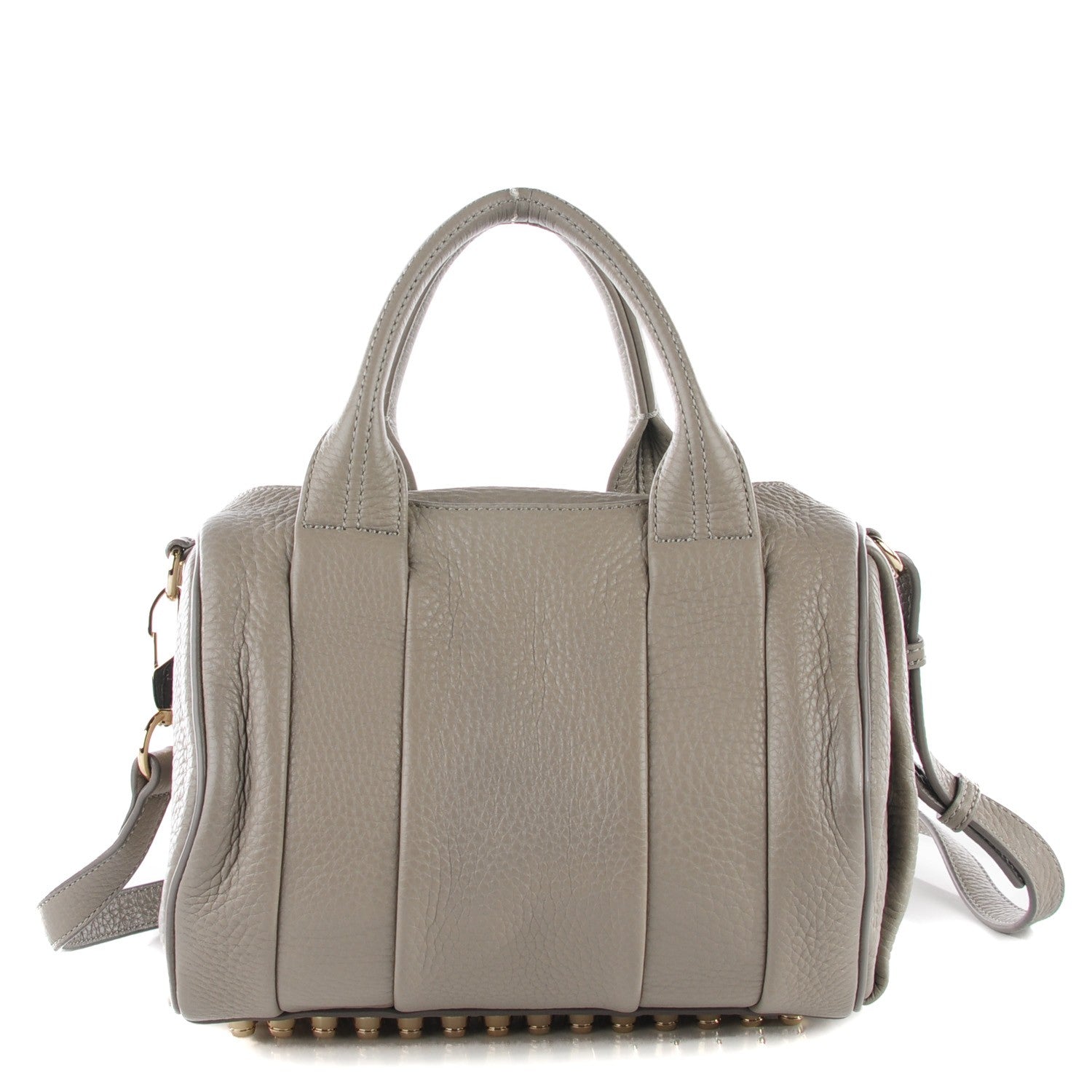Alexander Wang Pebbled Lambskin Rockie Oyster 1 of 7