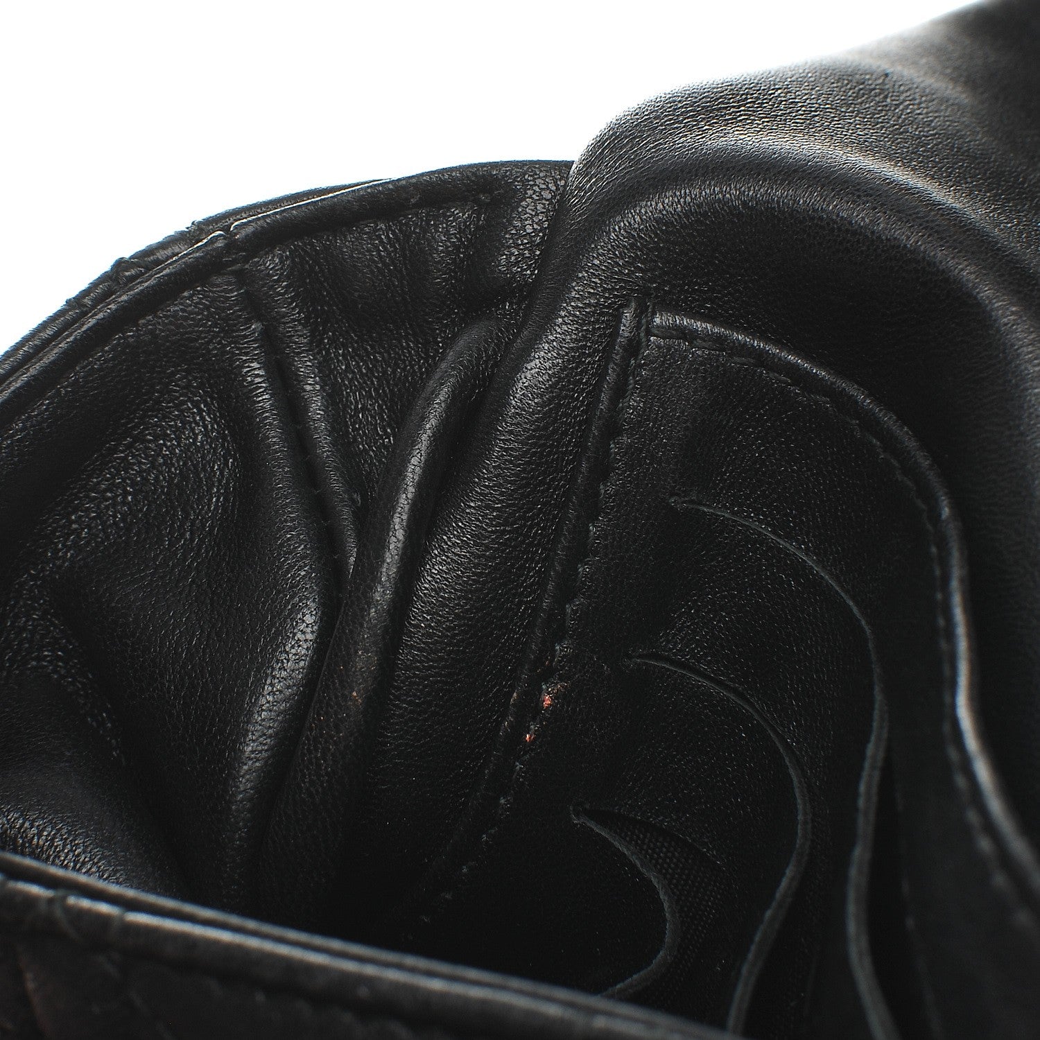 Christian Dior Lambskin Cannage New Lock Pouch Black 8 of 9