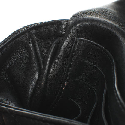Christian Dior Lambskin Cannage New Lock Pouch Black 8 of 9