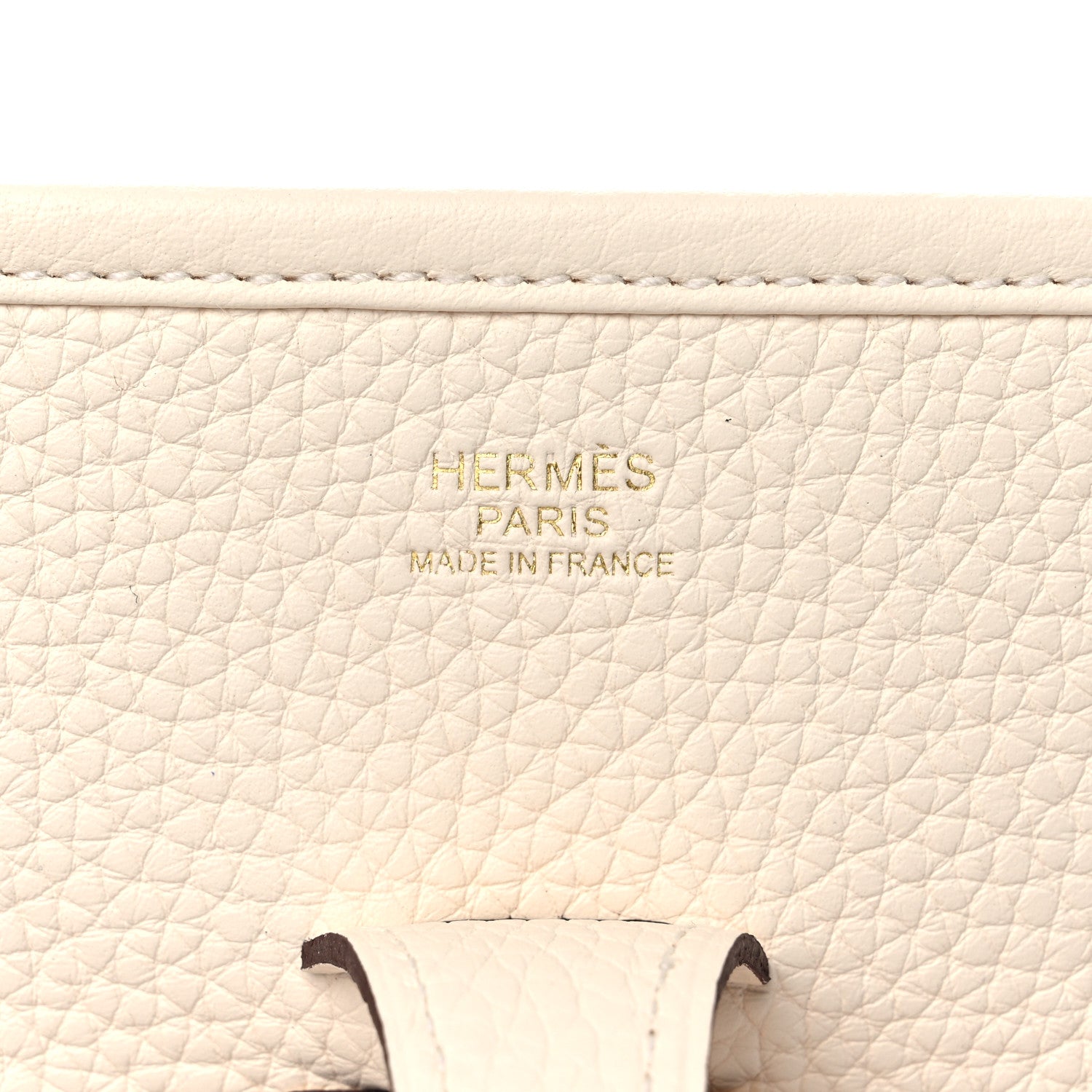 Hermes Taurillon Clemence Evelyne III PM Nata 6 of 10