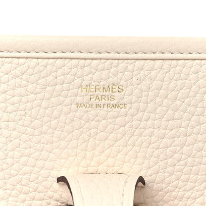 Hermes Taurillon Clemence Evelyne III PM Nata 6 of 10