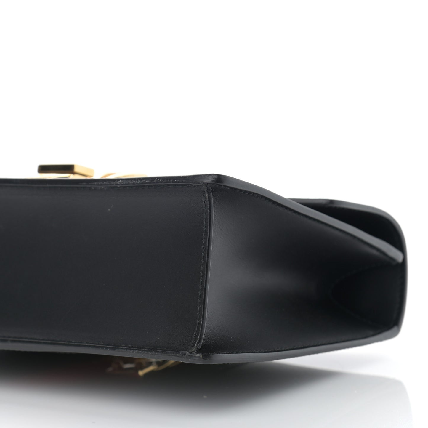 Calfskin Small Sylvie Shoulder Bag Black