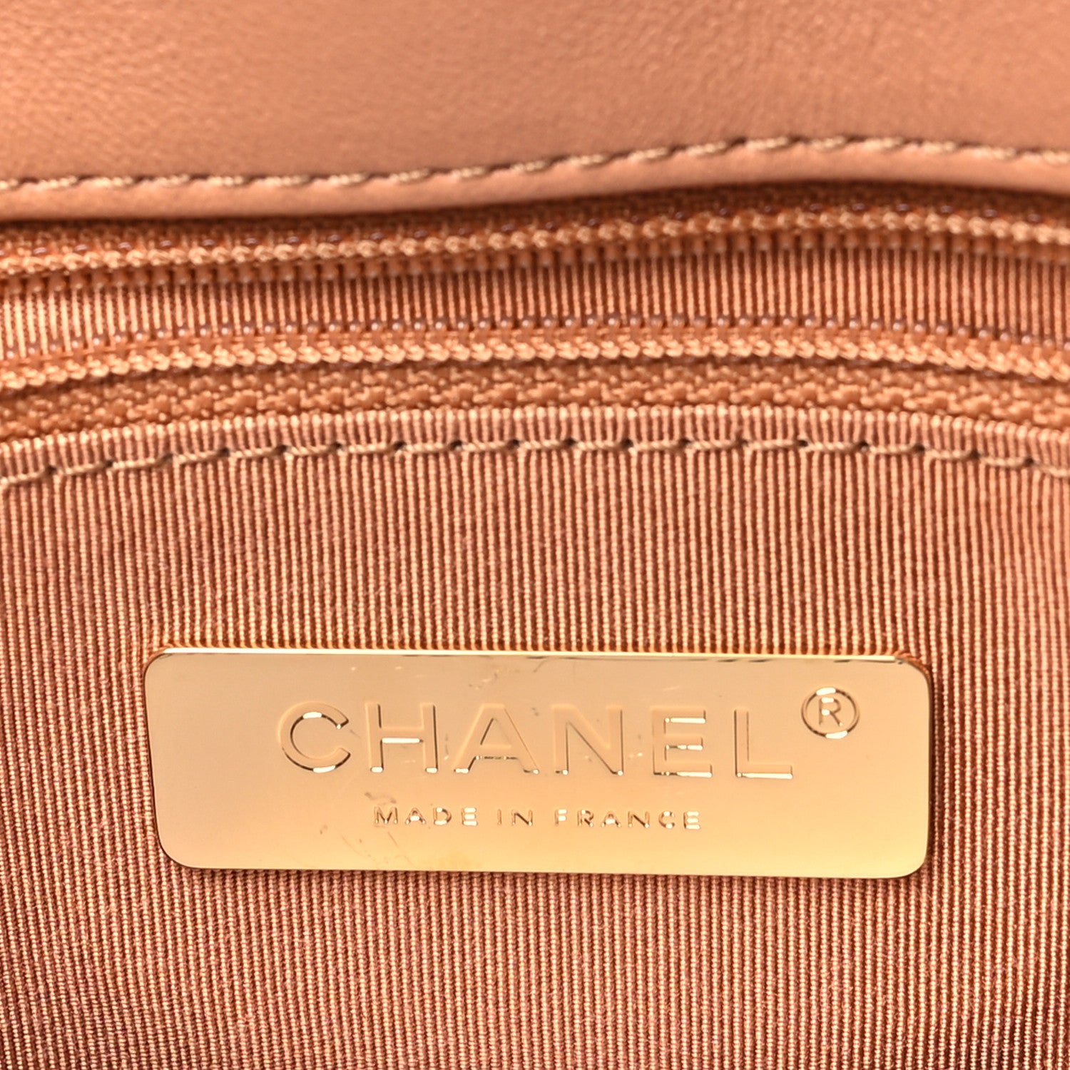 Chanel Lambskin Quilted Medium Chanel 19 Flap Brown 6 of 11