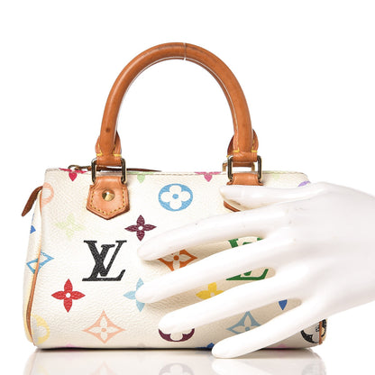 Louis Vuitton Monogram Multicolor Mini Sac HL Speedy White 2 of 11