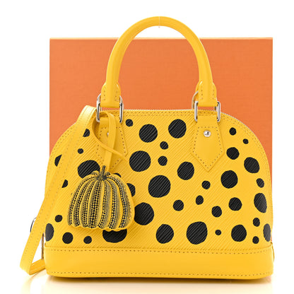 Louis Vuitton LOUIS VUITTON LV X YK Epi Alma BB Yellow Black 10 of 10
