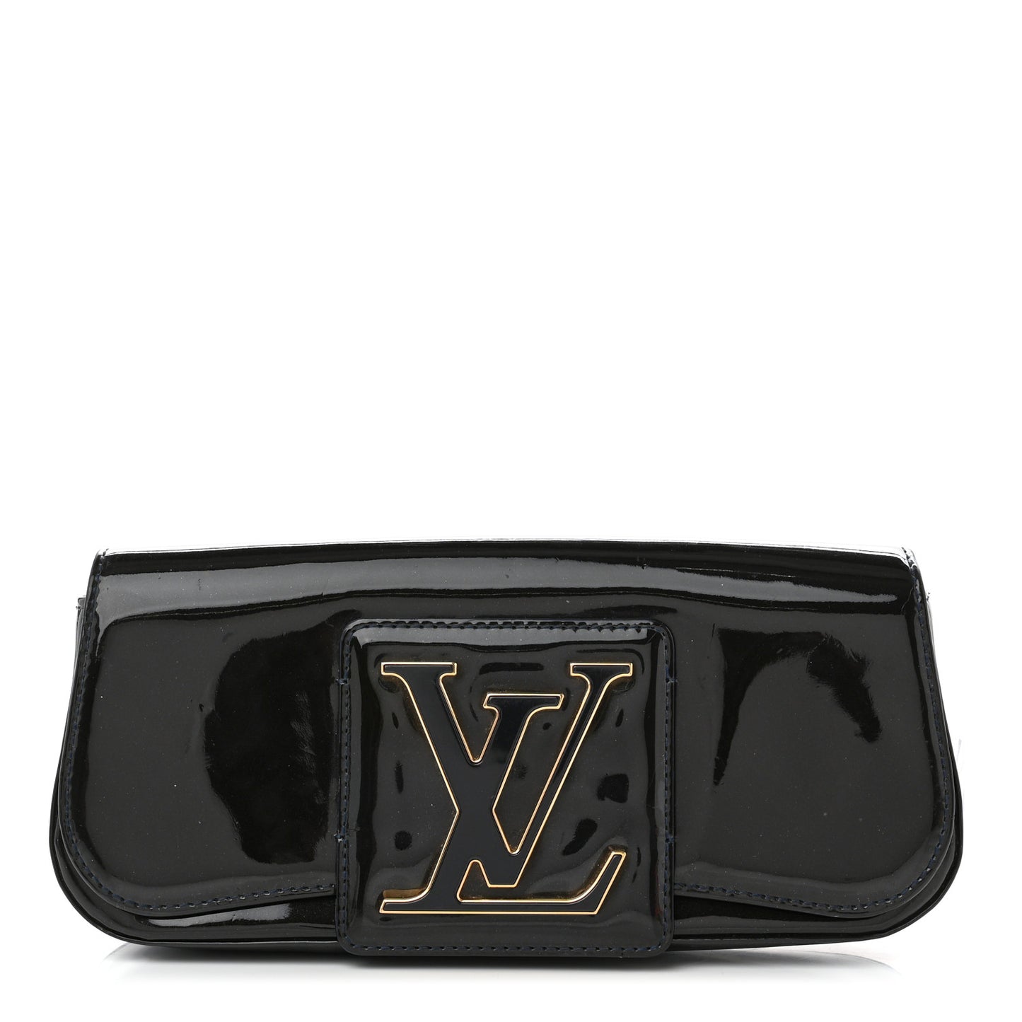 Patent Sobe Clutch Blue Infini
