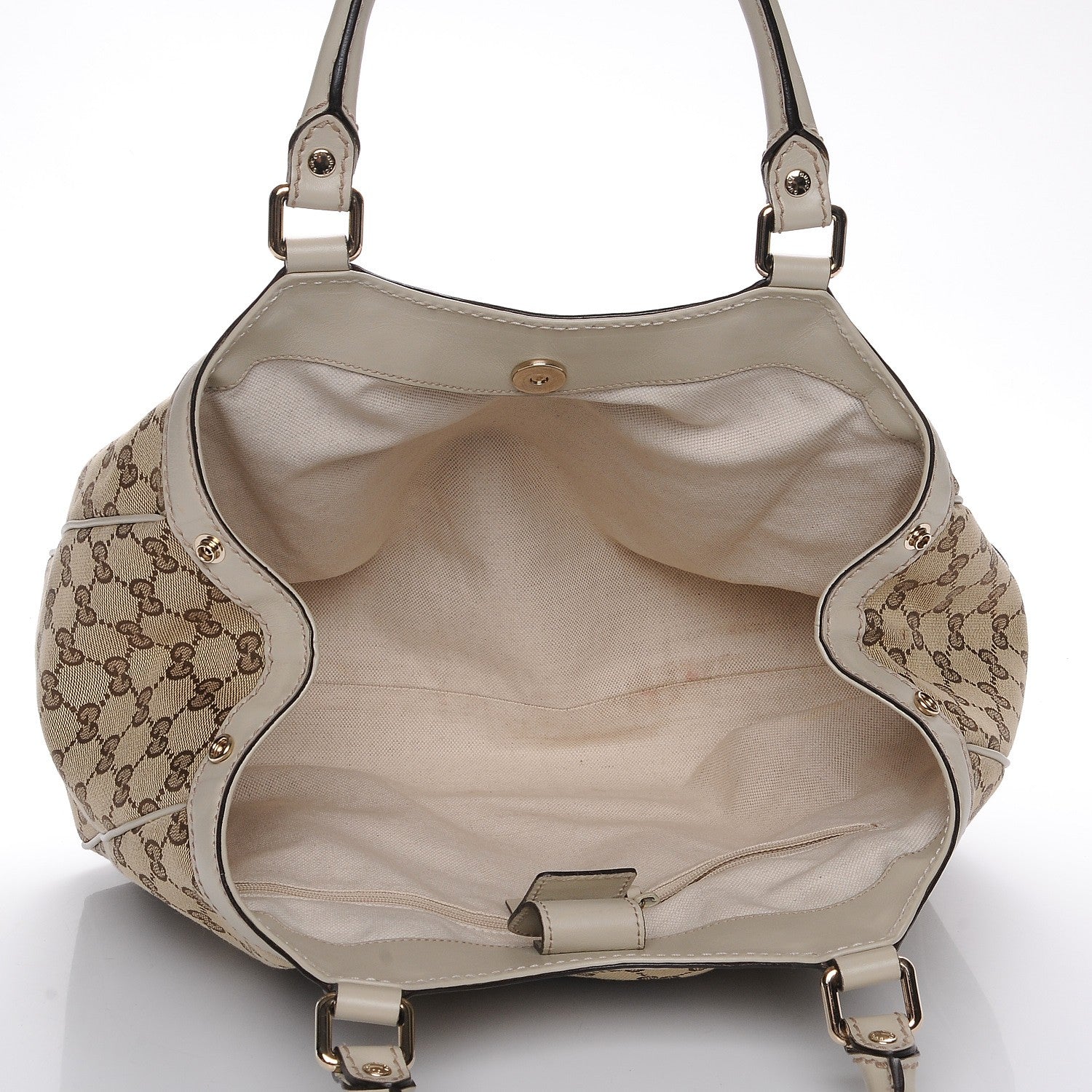 Gucci Monogram Medium Sukey Tote Off White 5 of 8
