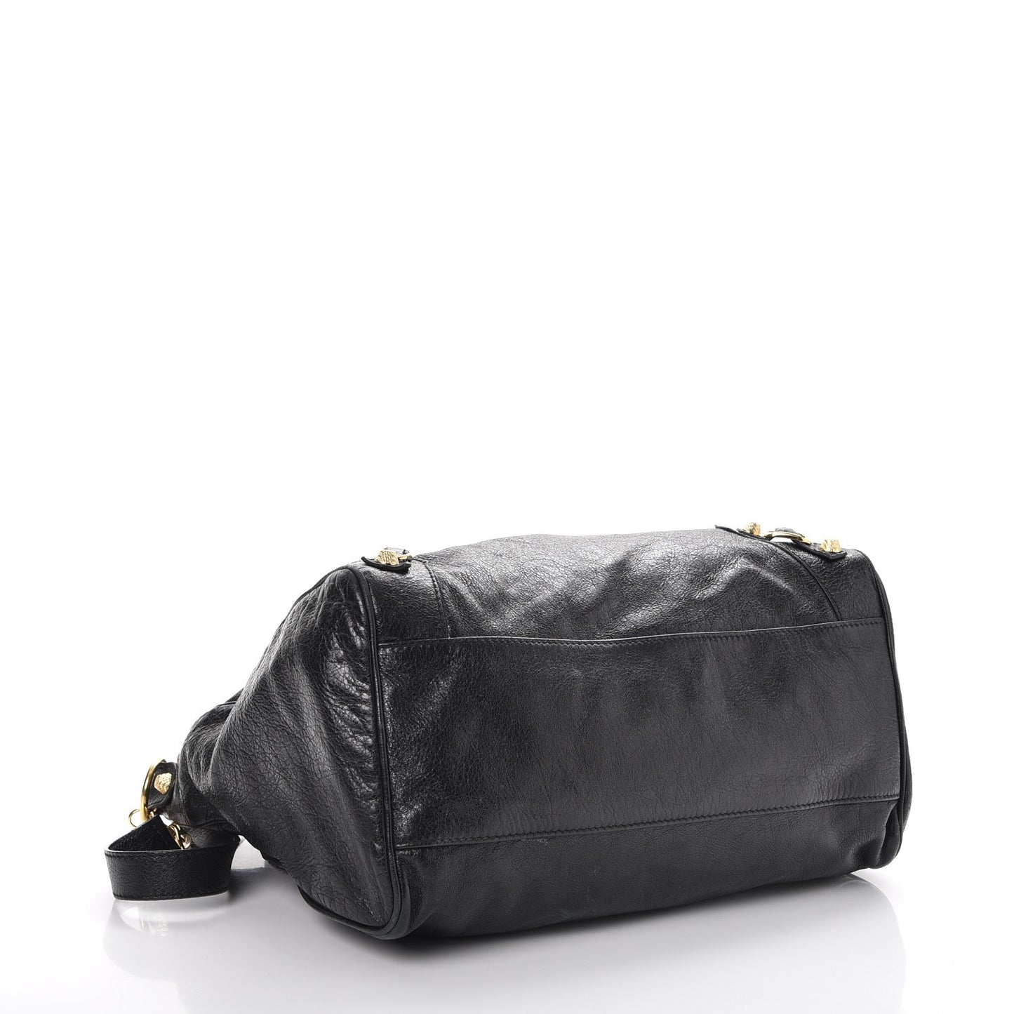 Agneau Giant 12 Gold Hardware Velo Black