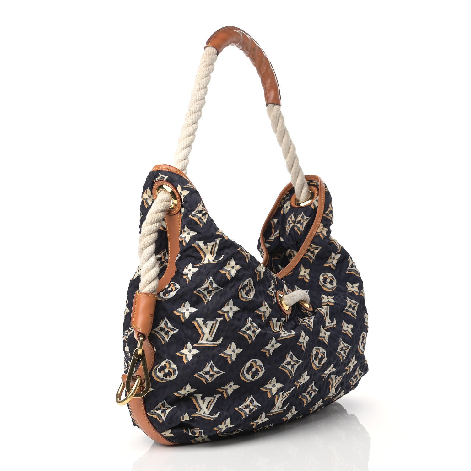 Louis Vuitton Canvas Monogram Cruise Bulles MM Navy 3 of 26