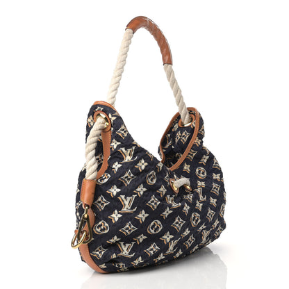 Louis Vuitton Canvas Monogram Cruise Bulles MM Navy 3 of 26