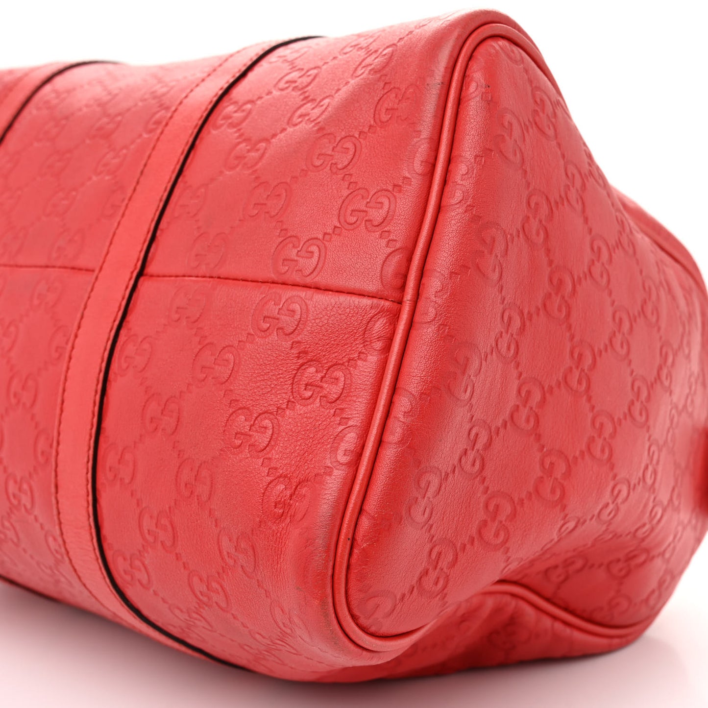 Guccissima Vitello Tender Medium Joy Boston Sporting Red