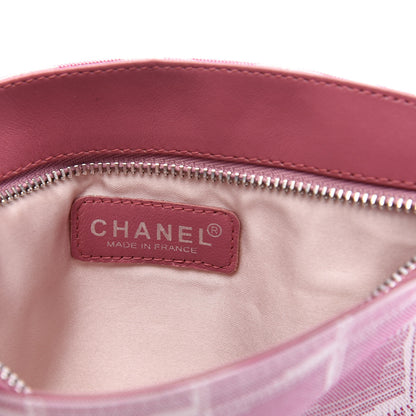 Chanel Nylon Travel Pouch Pink 8 of 9