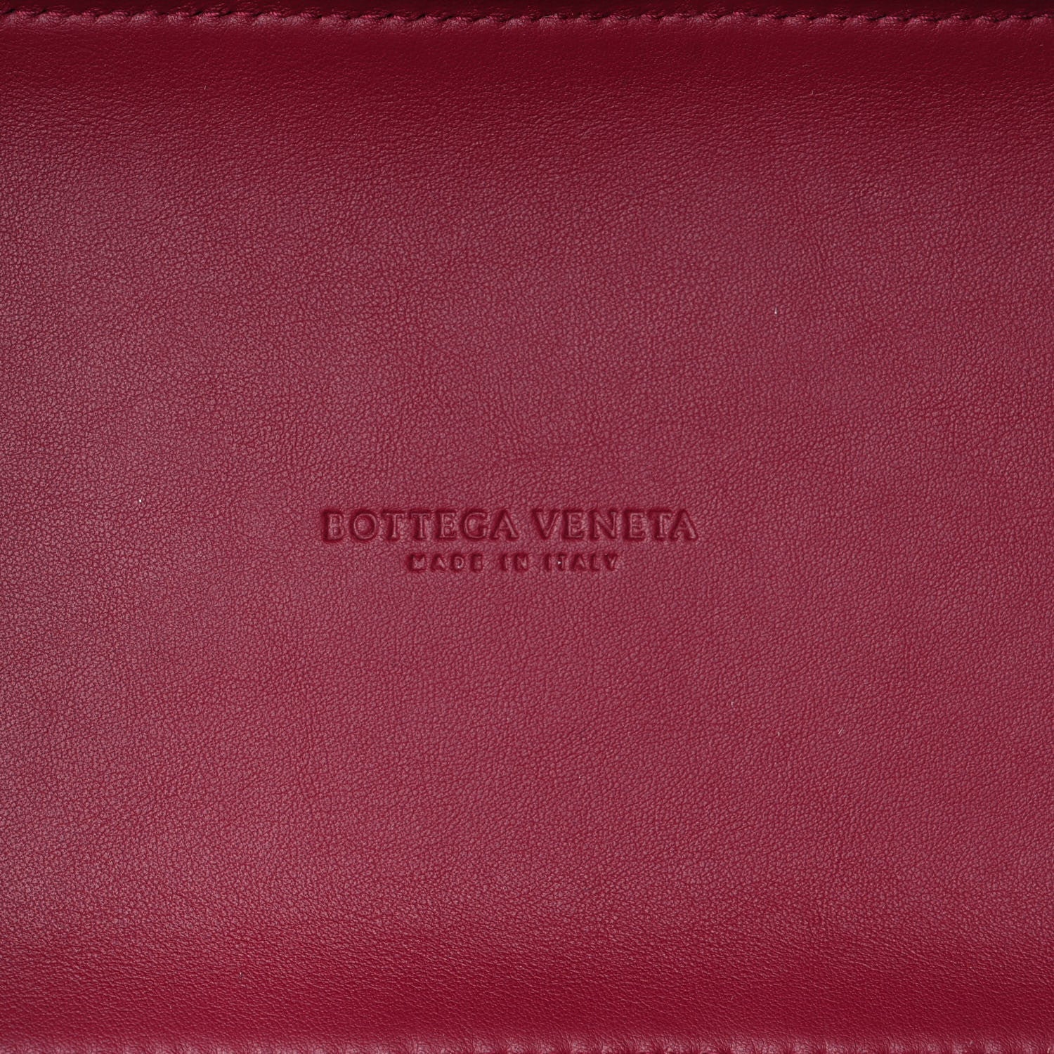 Bottega Veneta Butter Calfskin Padded Swoop Amaranto 6 of 8