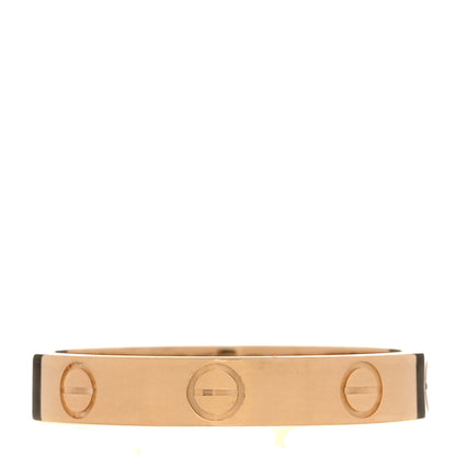 Cartier 18K Yellow Gold 3.5mm LOVE Wedding Band Ring 58 8.5 1 of 5