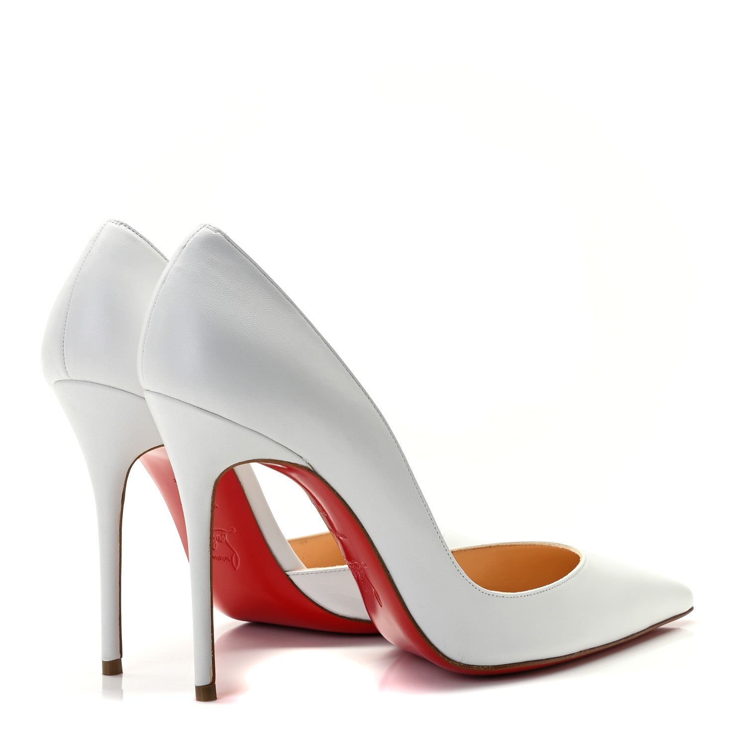 Christian Louboutin Kid Iriza 100 Pumps 39.5 White 3 of 11