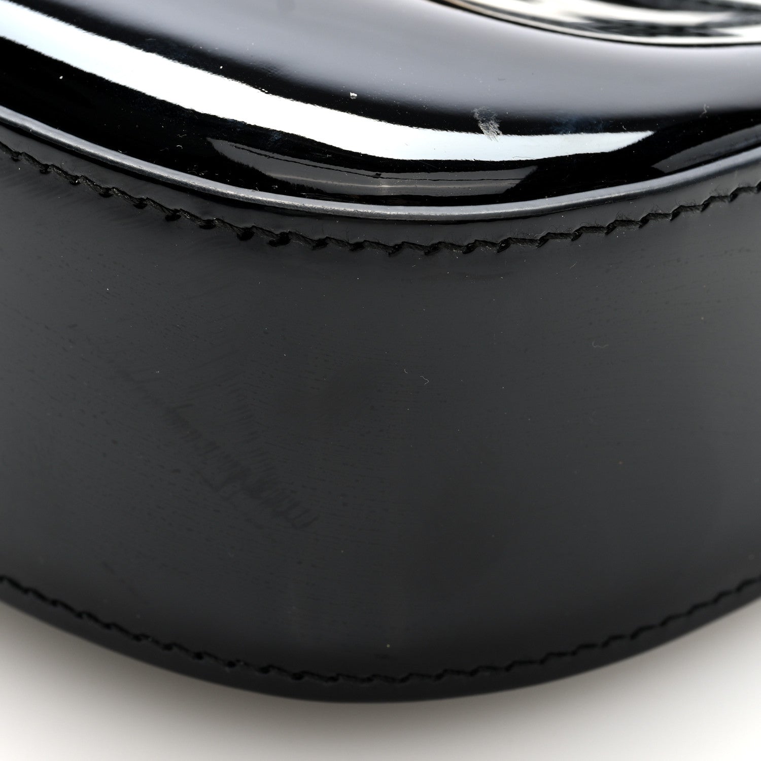 Miu Miu Patent Mini Hobo Black 9 of 9