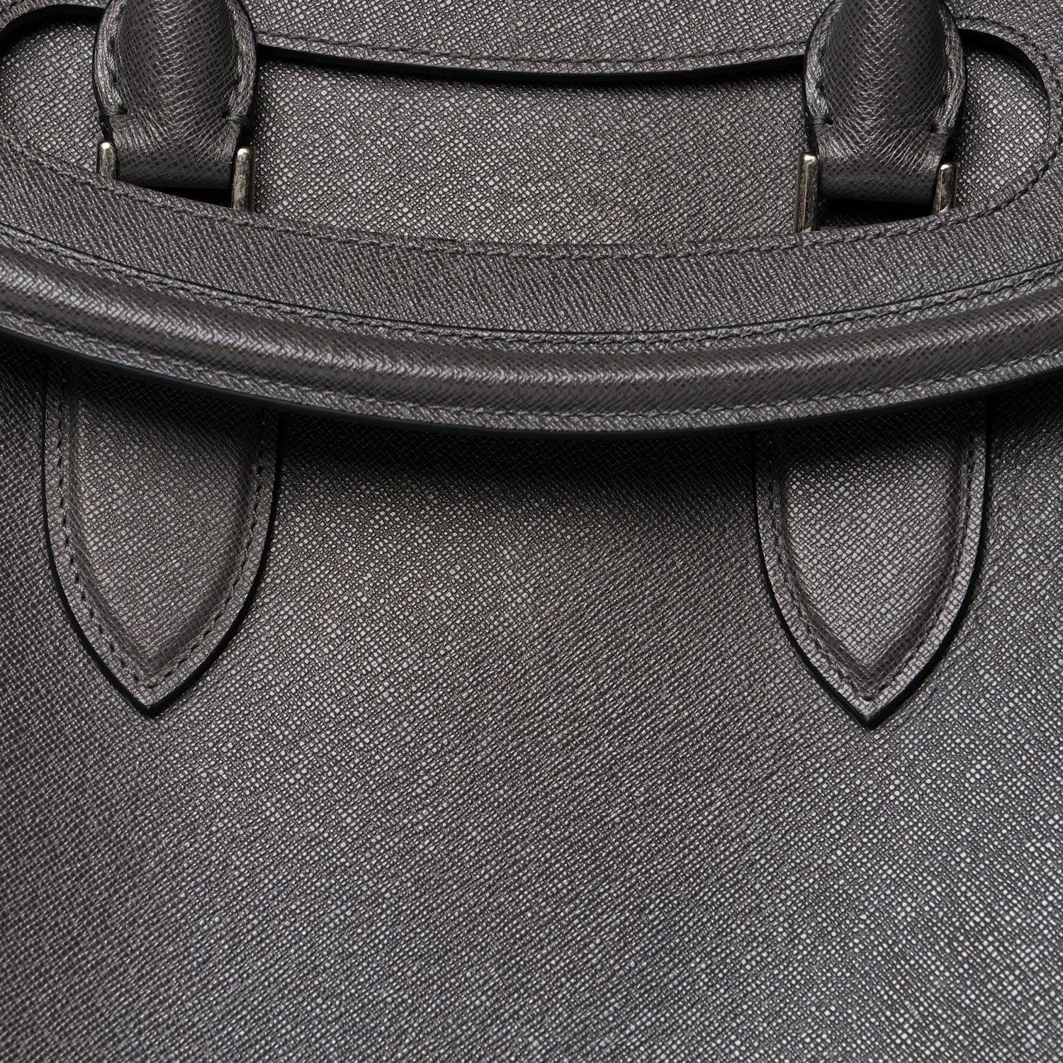 Alexander McQueen Calfskin Large Heroine Grey 6 of 19