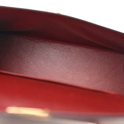Hermes Box Mini Kelly Sellier 20 Rouge H 6 of 19