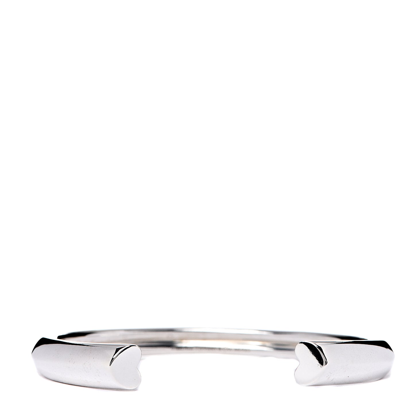 Sterling Silver Tenderness Heart Cuff Bracelet