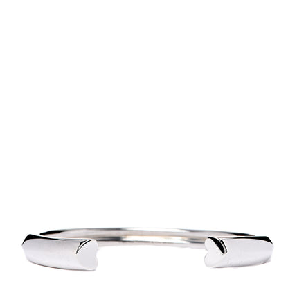 Tiffany Sterling Silver Tenderness Heart Cuff Bracelet 1 of 5