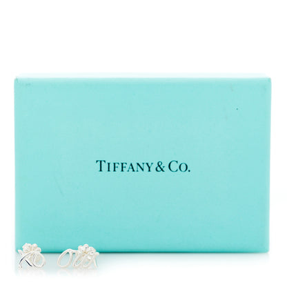 Tiffany Sterling Silver Paloma's Graffiti Oui Love and Kisses Earrings 5 of 5