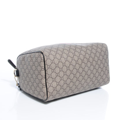 Gucci GG Plus Monogram Tattoo Heart Medium Joy Boston Dark Brown 4 of 7