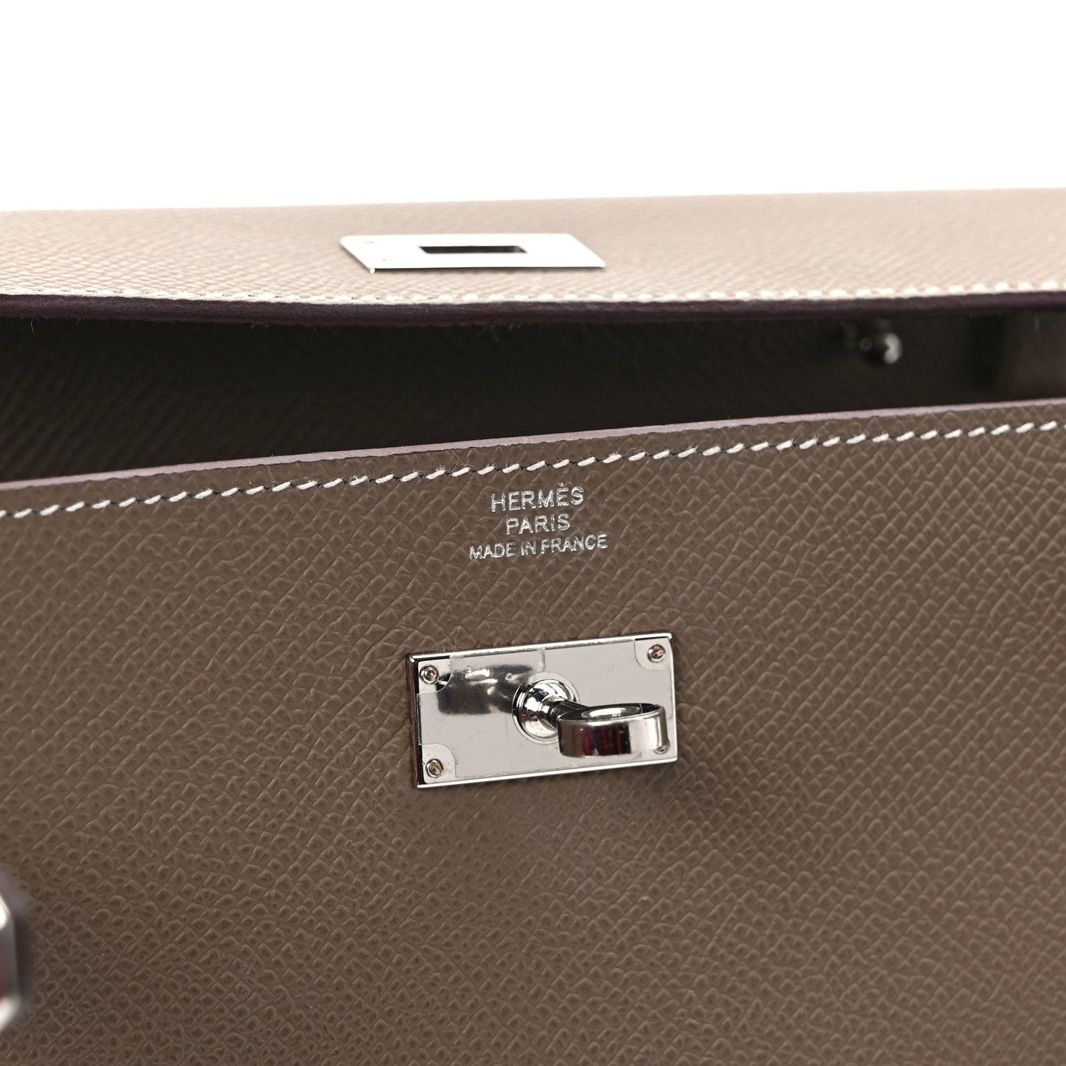 Hermes Epsom Kelly Wallet To Go Etoupe 6 of 9