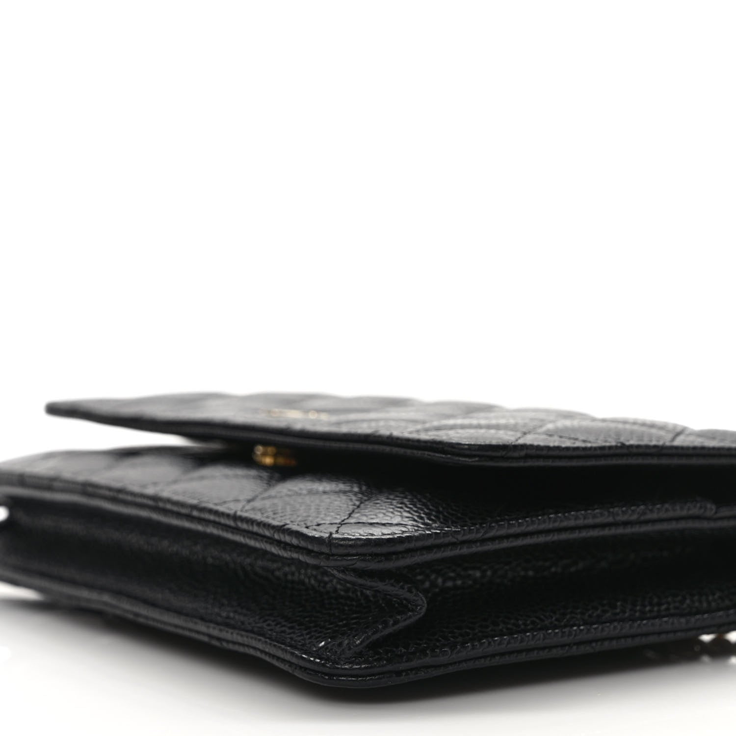 Chanel Caviar Quilted Wallet On Chain WOC Black 8 of 9