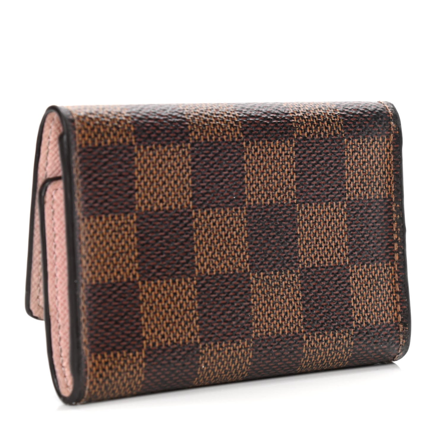 Damier Ebene Multicles 6 Key Holder Rose Ballerine