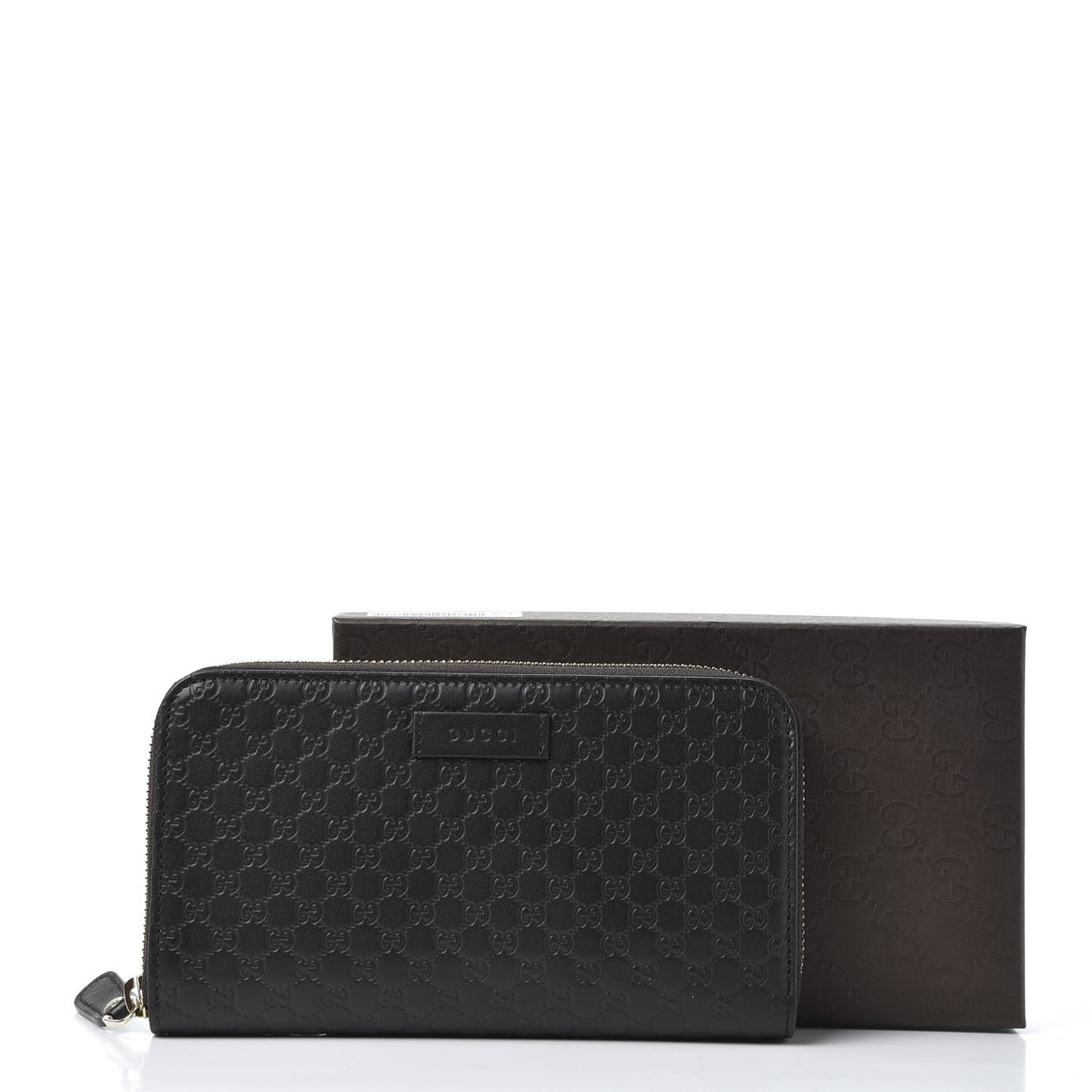 Microguccissima Zip Around Wallet Testa di Moro