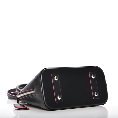 Louis Vuitton Epi Alma BB Black Hot Pink 5 of 7