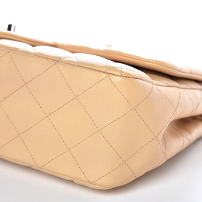 Chanel Lambskin Quilted Jumbo Single Flap Beige Clair 18 of 18
