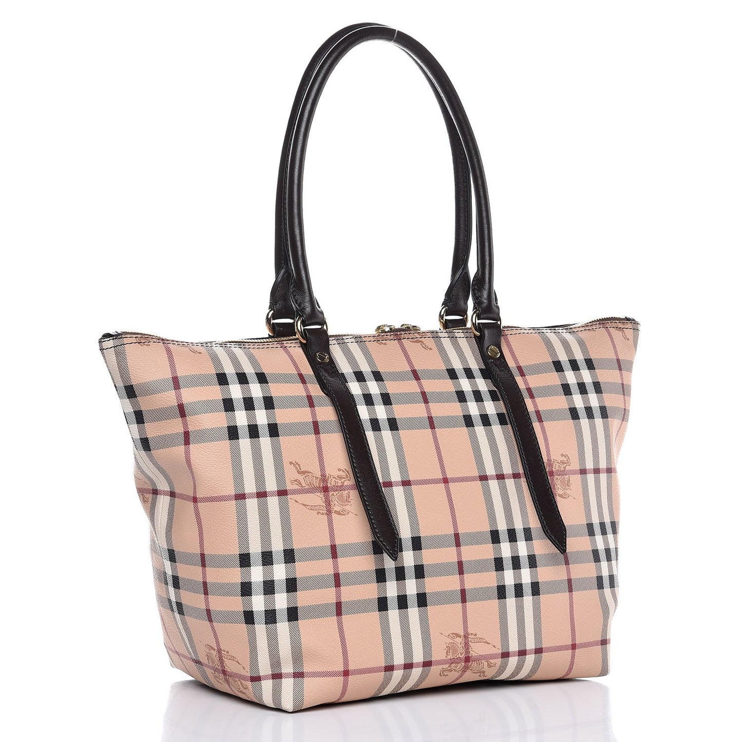 Haymarket Check Small Salisbury Tote Chocolate
