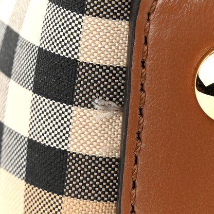 Burberry Calfskin Vintage Check Triple Stud Mini Belt Bag Archive Beige 11 of 15