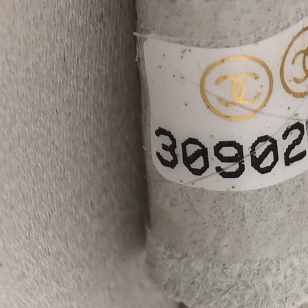 Chanel Lambskin Quilted Chain Around Clutch White Black 7 of 9