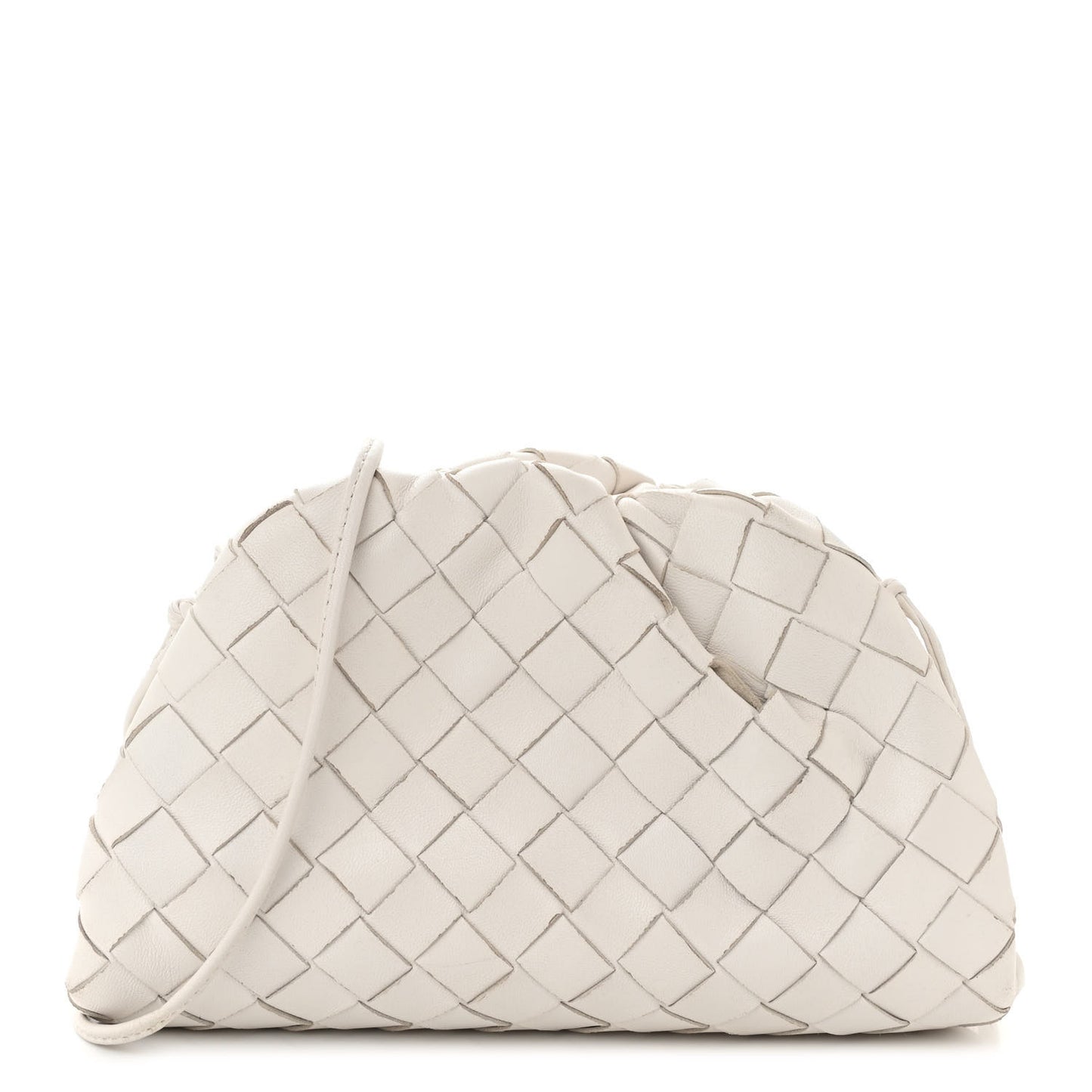 Nappa Intrecciato The Mini Pouch Chalk