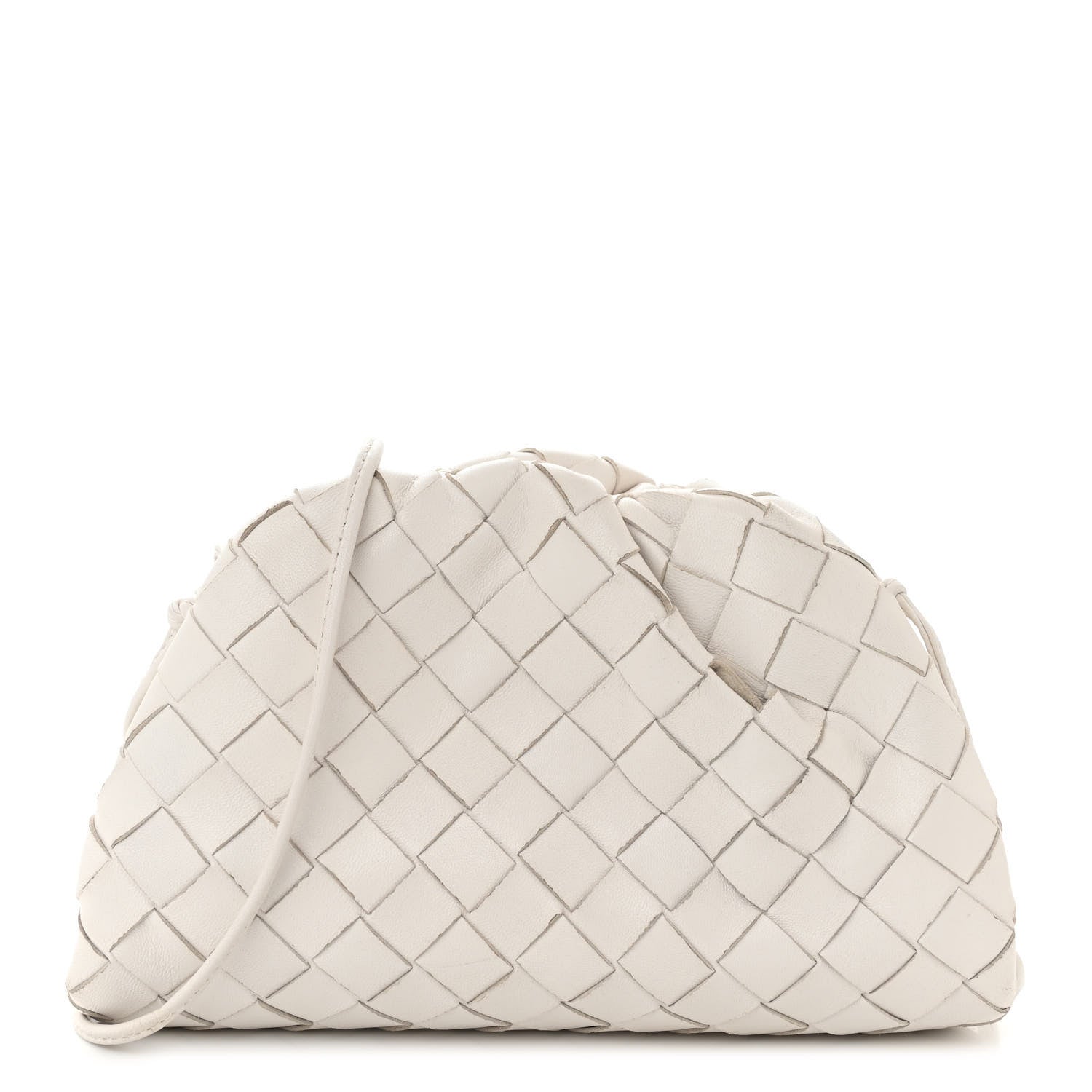 Bottega Veneta Nappa Intrecciato The Mini Pouch Chalk 1 of 10