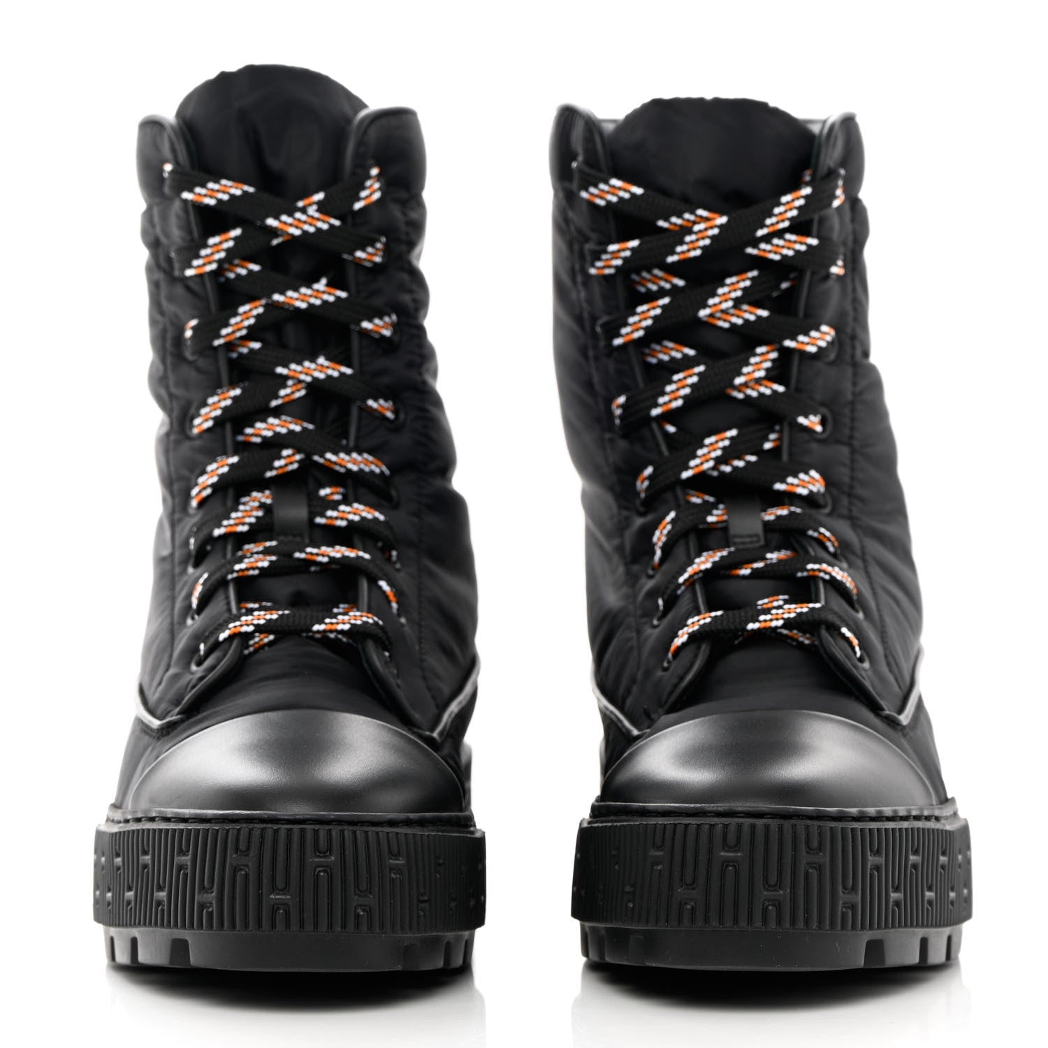 Hermes Calfskin Parachute Fresh Ankle Boots 38 Black 2 of 11