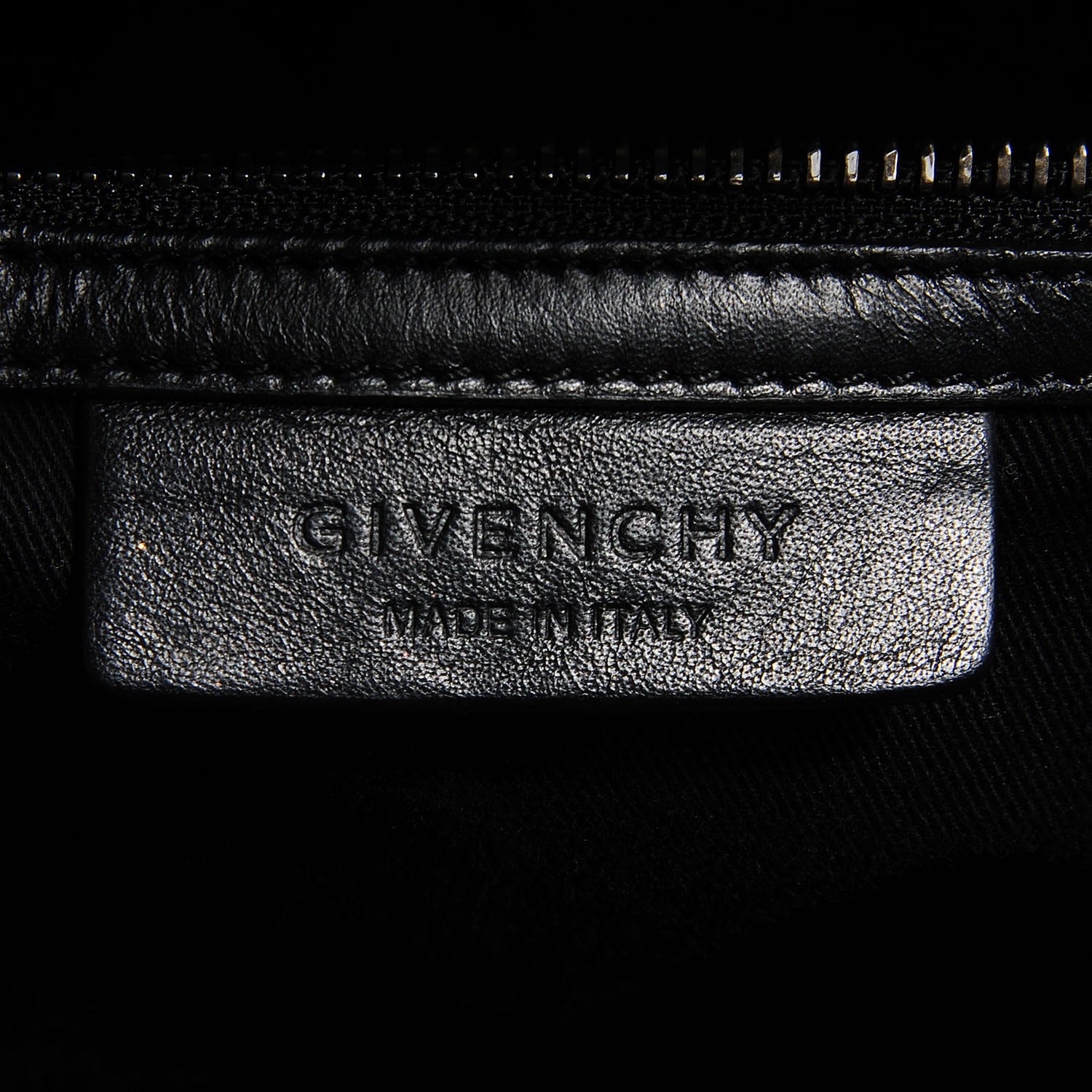 Givenchy Metallic Sugar Goatskin Medium Antigona Gunmetal 7 of 8