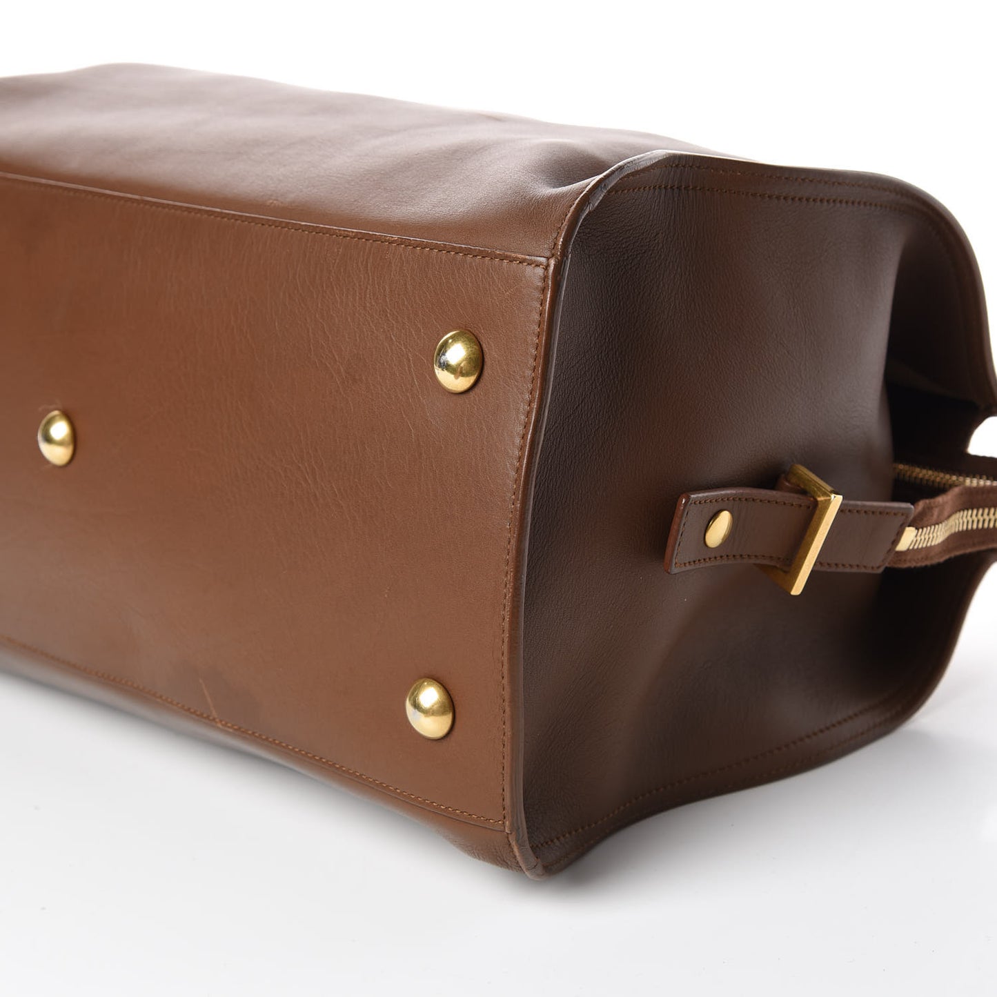 Calfskin Medium Classic Y Cabas Brown