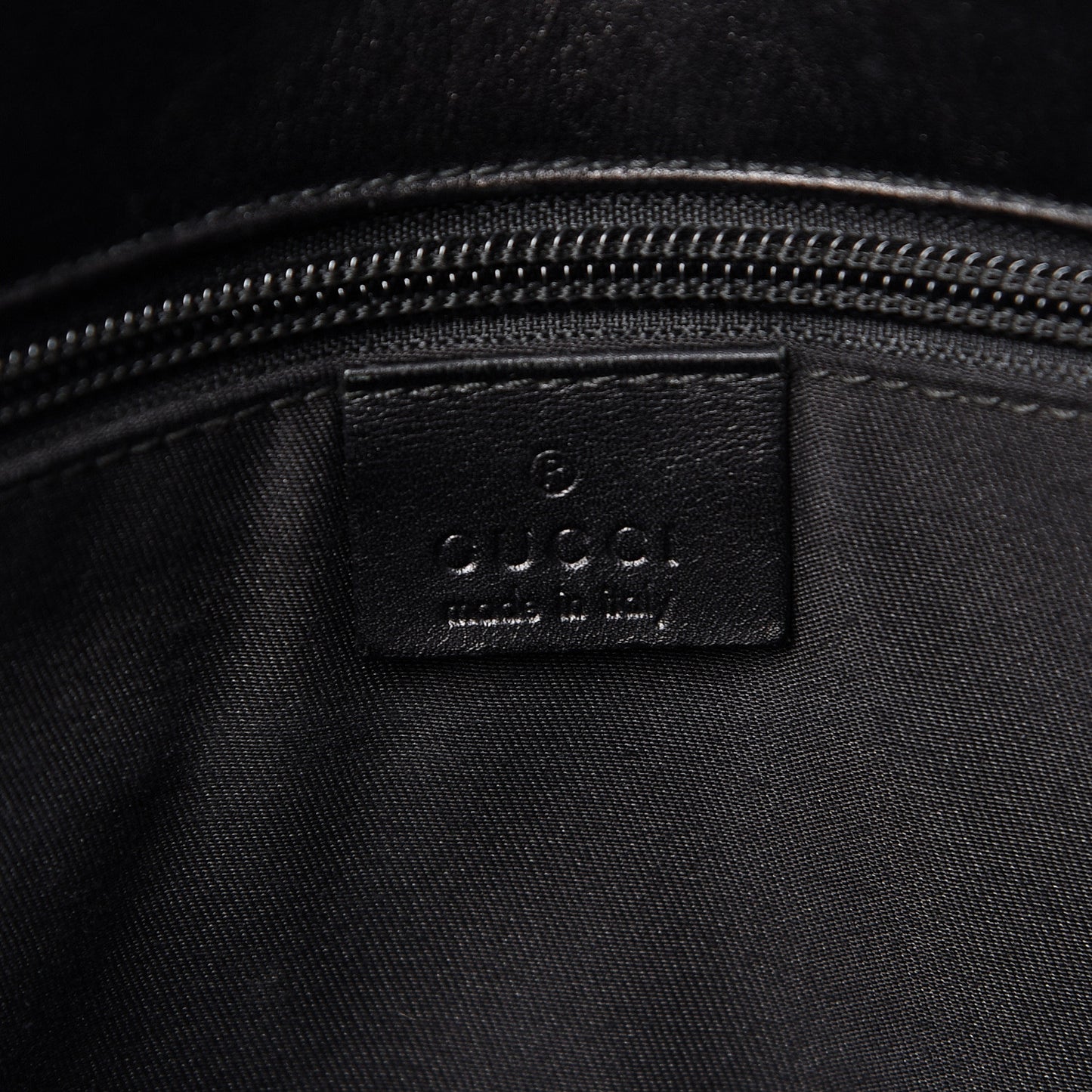 Guccissima Flap Messenger Bag Black